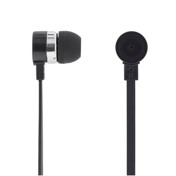 Deltaco HL268 In-ear Headset älypuhelimiin, 3.5mm, musta