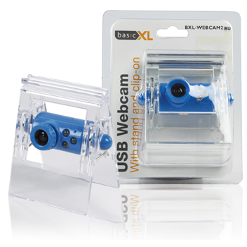 basicXL USB 2.0 Nettikamera, 640x480, 30 fps, sininen